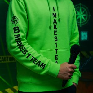 ATEEZ Colorblock Hoodie: Trendy K-Pop Style for Fashion-Forward Fans