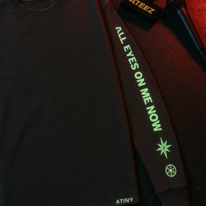 ATEEZ Minimalist K-Pop Casual T-Shirt: Your Ultimate Airport Outfit for Effortless Korean Style