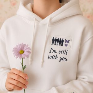 Vibrant BTS Patchwork Hoodie - Your Ultimate K-Pop Streetwear Essential for Airport Chic