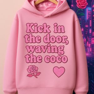 Dark & Matte K-Pop Hoodie for Blackpink Fans: The Ultimate Stage Outfit