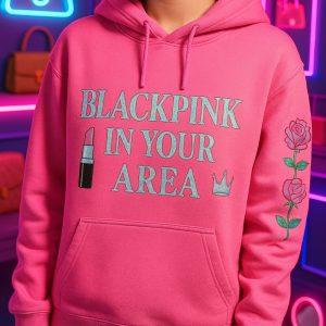 K-Pop Dreams: Blackpink Grunge Hoodie – Your Soft & Stylish Concert Essential