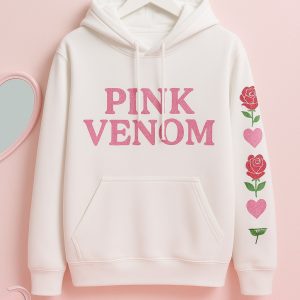 K-Pop Trendsetter: Blackpink Casual Hoodie - Your Ultimate Airport & Stage Outfit