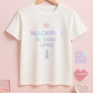 Blush & Pink: Trendy Blackpink K-Pop Youth Tee – Your Ultimate Airport Style Essential