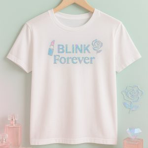 Blackpink K-Pop Aesthetic Tee: Dark Stage Look for Ultimate Concert Vibes