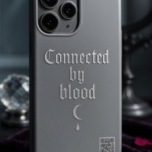 ENHYPEN Minimalist Kpop Phone Case - Chic Black & White Design for True Fans