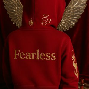 LE SSERAFIM Minimalist Black Leather Hoodie – Your Ultimate K-Pop Concert Outfit