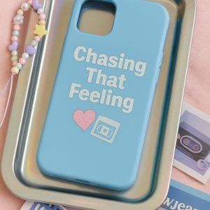 K-Pop Dreams: NewJeans White Softcore Phone Case – Perfect for Casual Airport Outfits & Fan Style