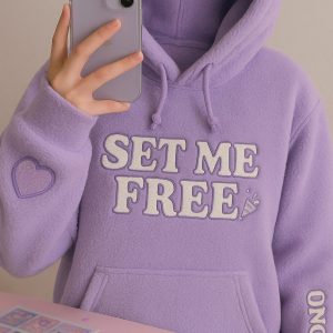 K-Pop Grunge Black Denim Hoodie - TWICE Concert Essentials for Every Stage