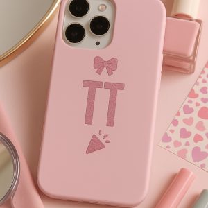 K-Pop Chic: TWICE Neutral Beige Phone Case – Your Casual Airport Style Essential