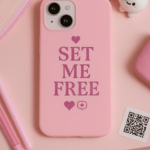 TWICE K-Pop Chic: Oversized White Phone Case for Fashion-Forward Fans