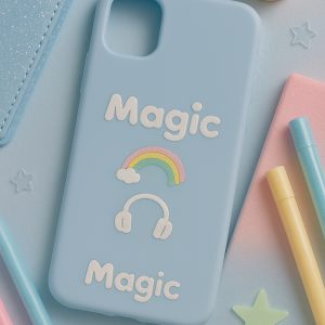 Trendy K-Pop Minimalist Phone Case: Elevate Your Look Like TXT at the Airport