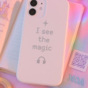K-Pop Chic: Soft Pastel Phone Case for Stylish Campus Looks & Korean Outfits