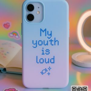 TXT K-Pop Minimalist Phone Case - White Casual Fashion for Your Airport Outfits