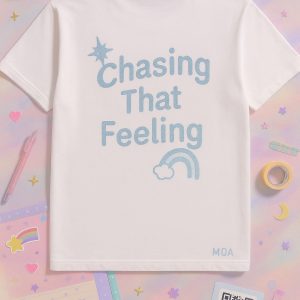K-Pop Monochrome Minimalist Tee: Perfect for Concerts & Stage Vibes