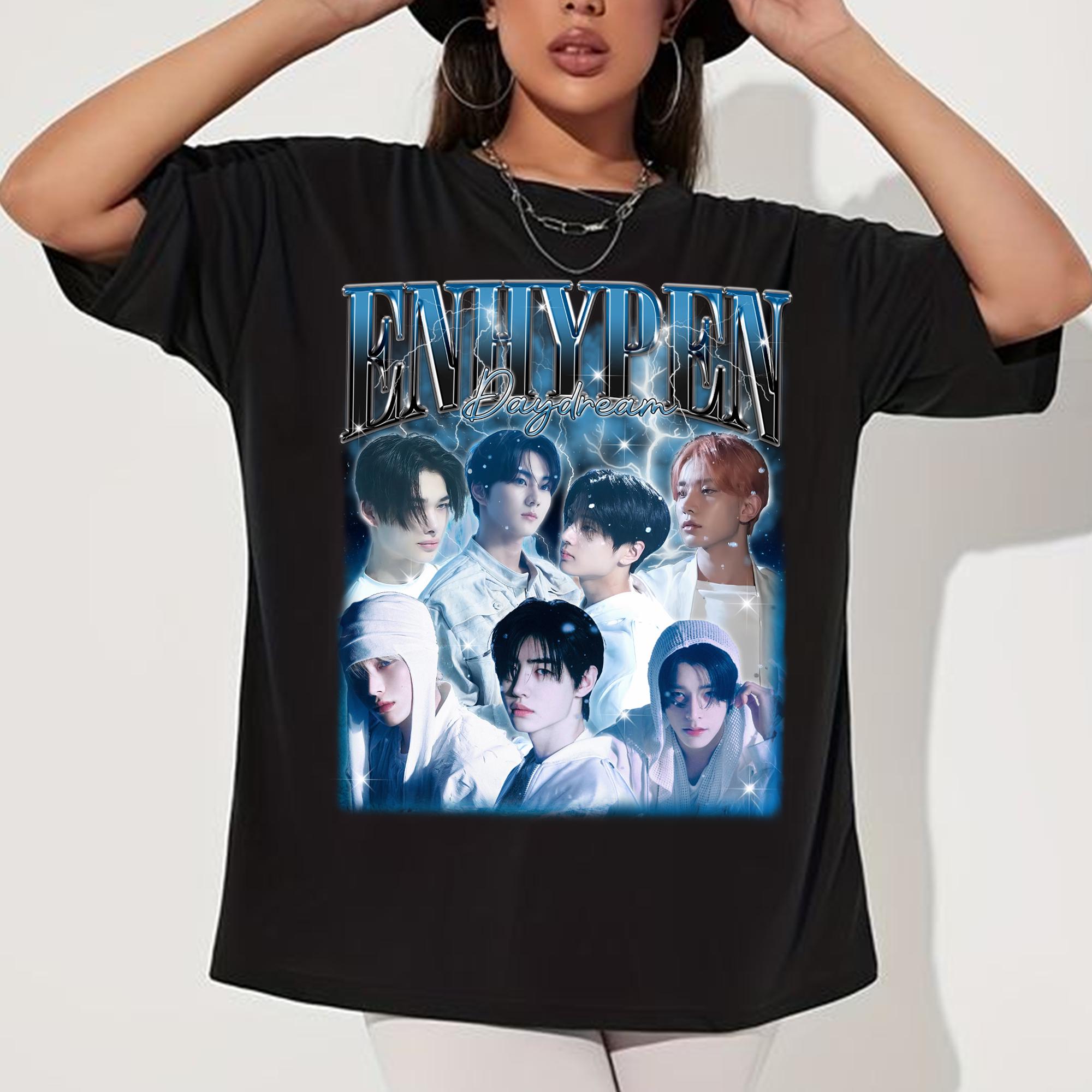 Enhypen Romance: Untold Daydream Graphic T-shirt, Enhypen Walk The Line World Tour Shirt, Enhypen Love If You Say Shirt, Sunoo, Heeseung