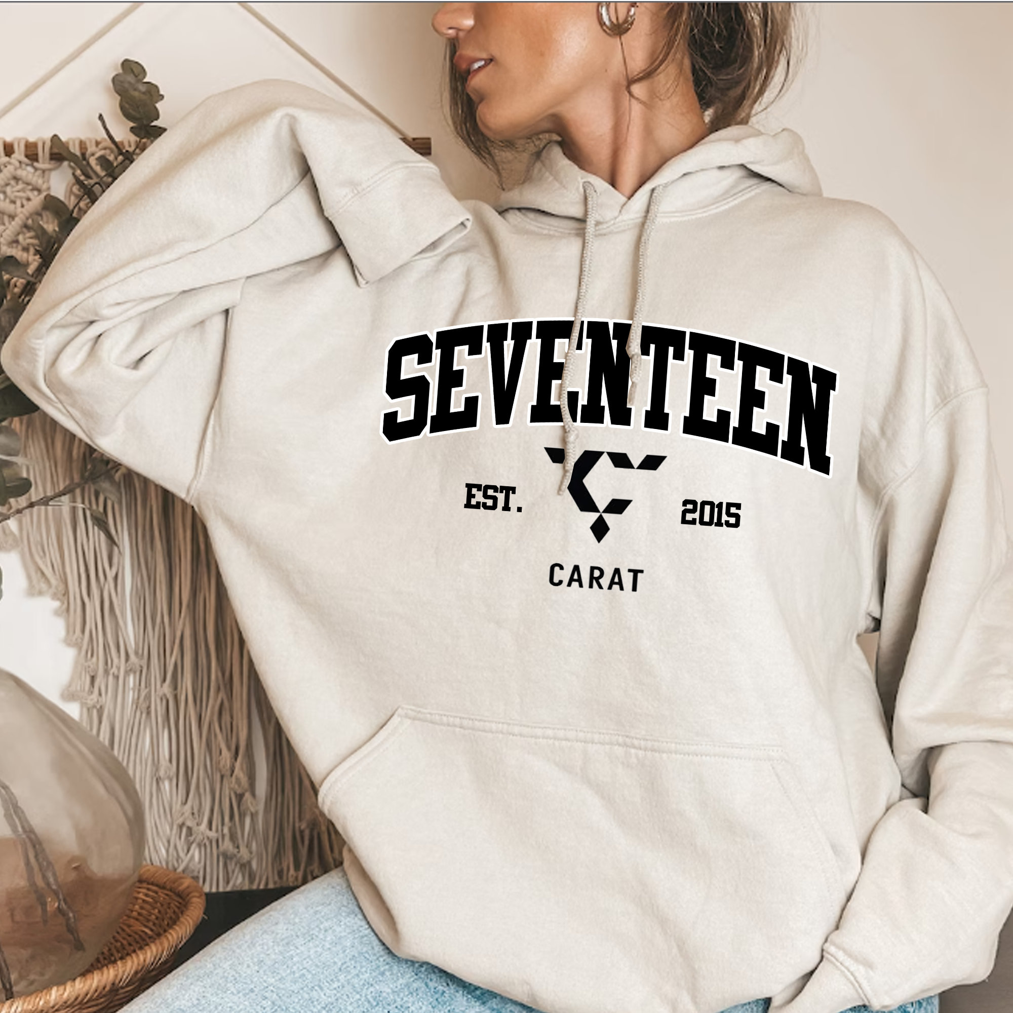 Seventeen Carat Hoodie, Seventeen Nana Tour Shirt, Seventeenth Heaven Shirt,  Seventeen Members Shirt, Gifts for Carat, SVT Kpop Shirt