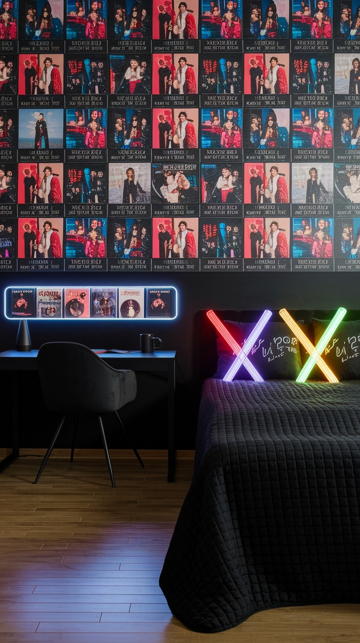 Trendy Black K Pop Wallpaper for Your Room