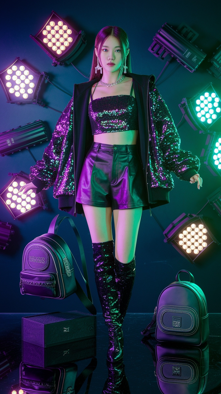 concert outfit ideas kpop blackpink