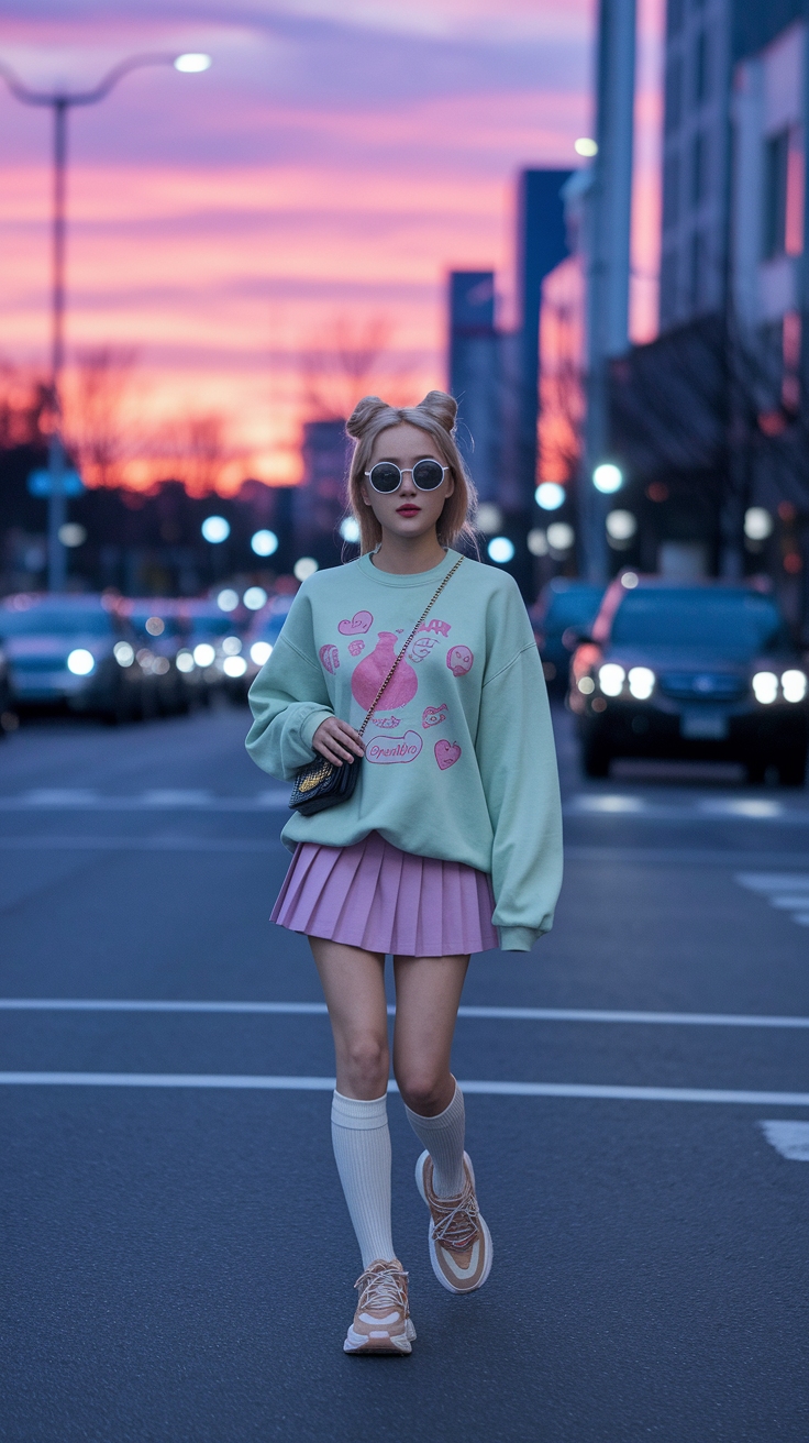 cute kpop inspired outfits