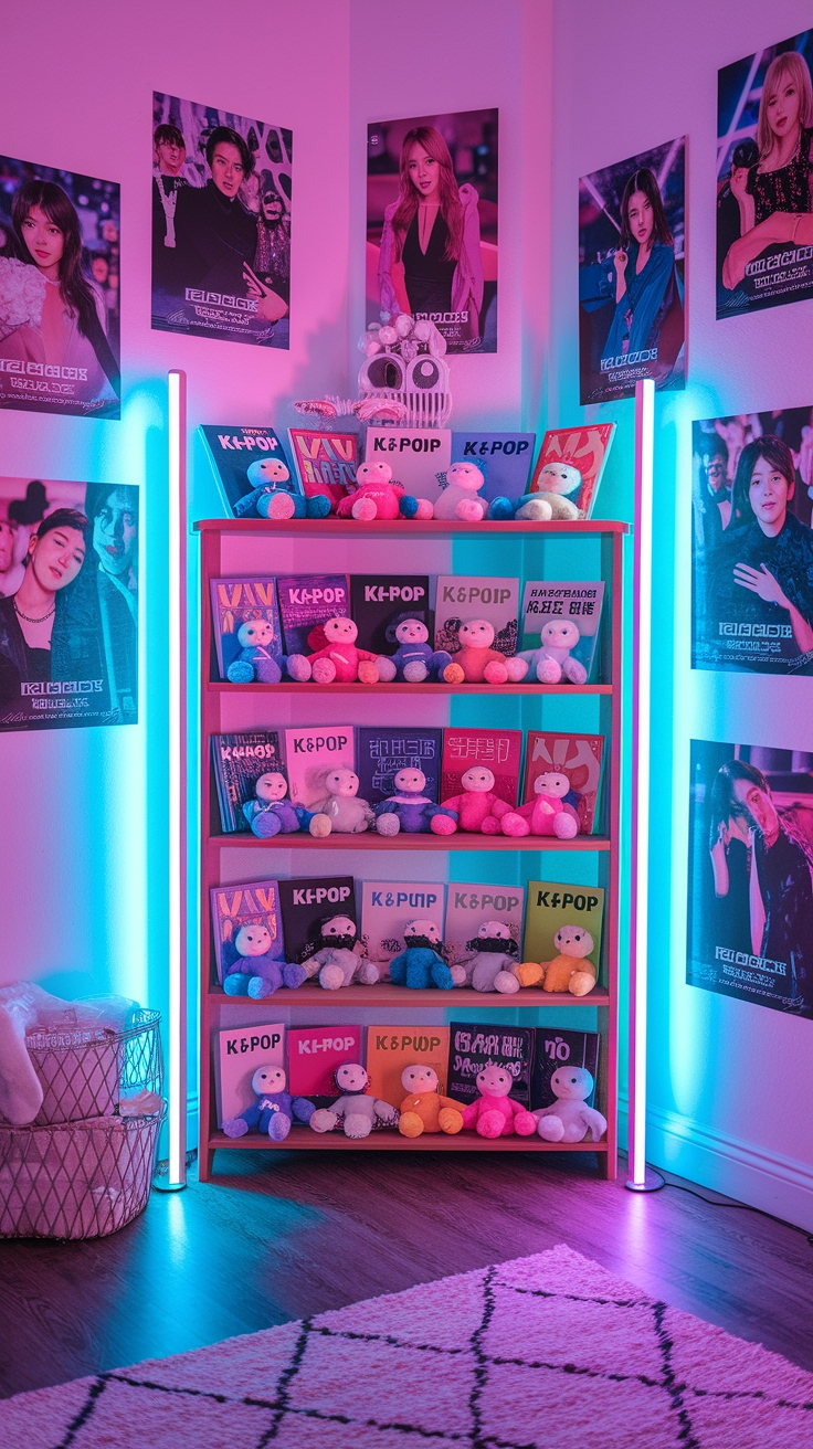 Organize with K Pop Collection Shelf Designs