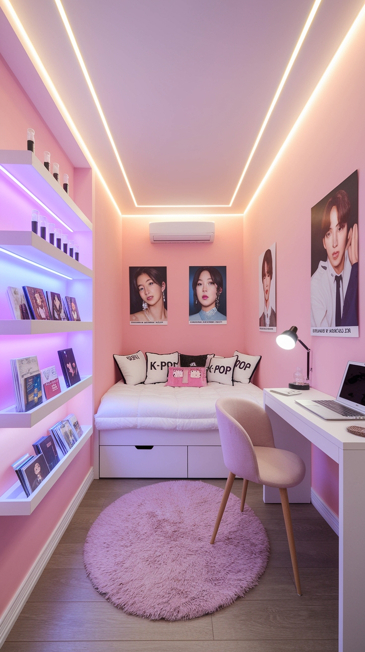 Simple K Pop Room Decor Ideas for Easy Styling