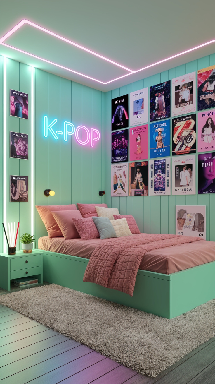 Essentials for a K Pop Themed Bedroom