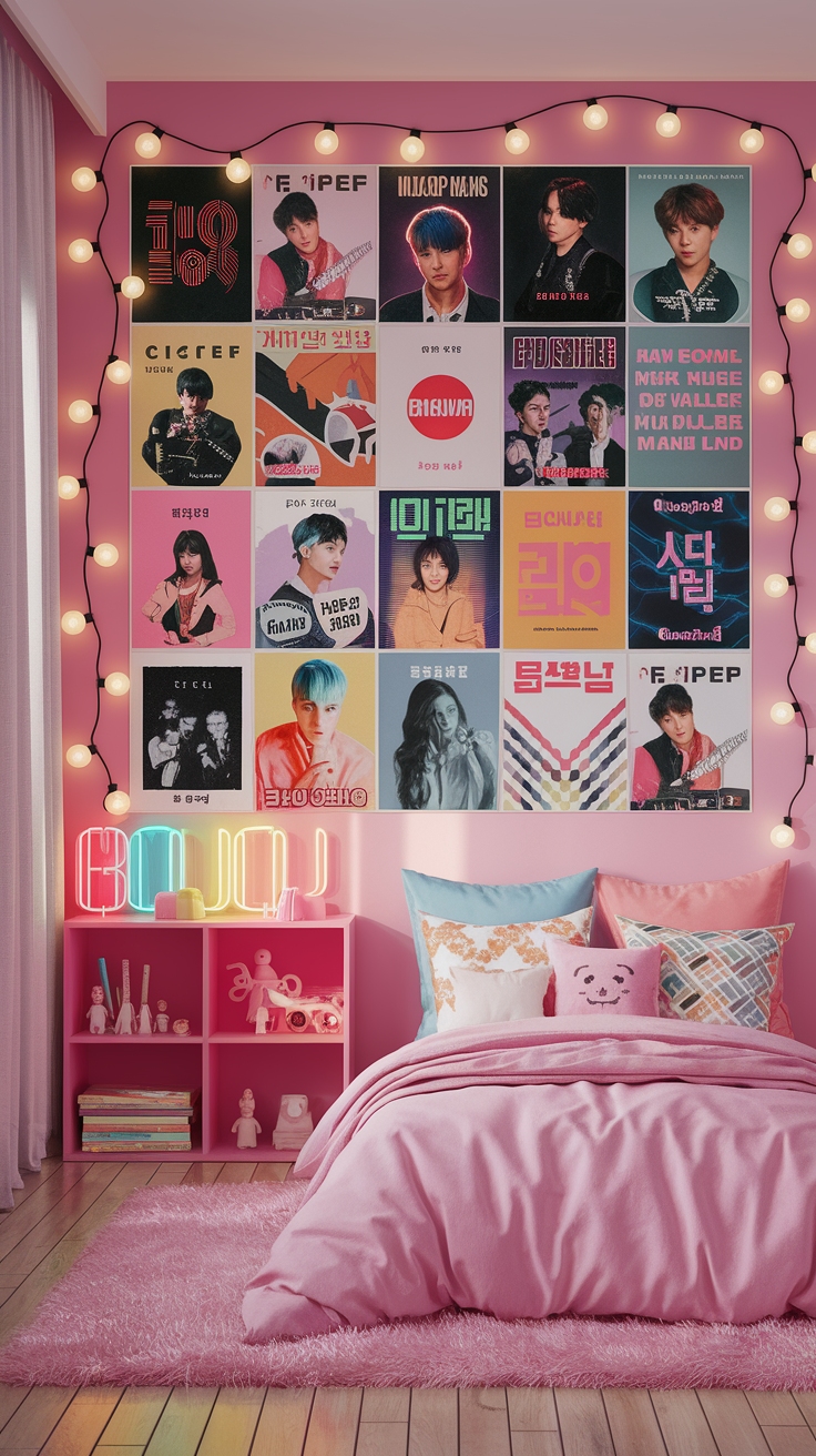 Inspiring K Pop Wall Decor Ideas for Fans