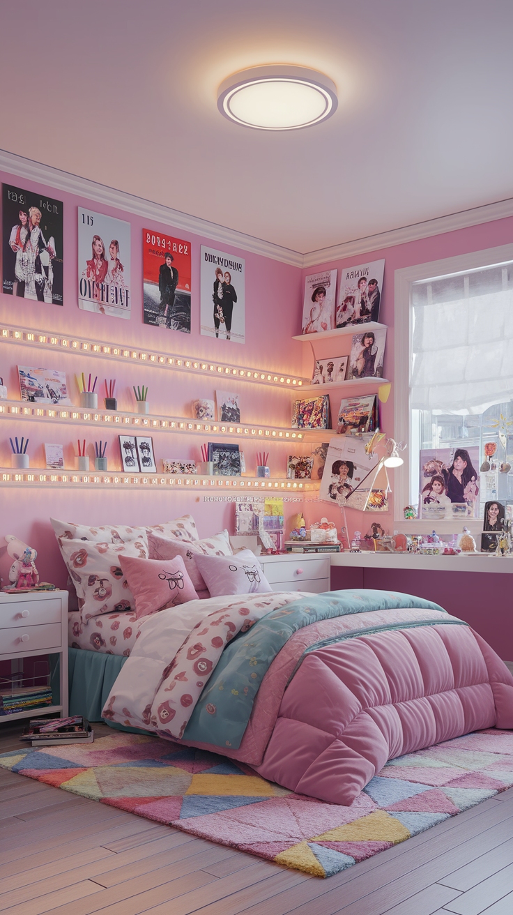 kpop anime bedroom