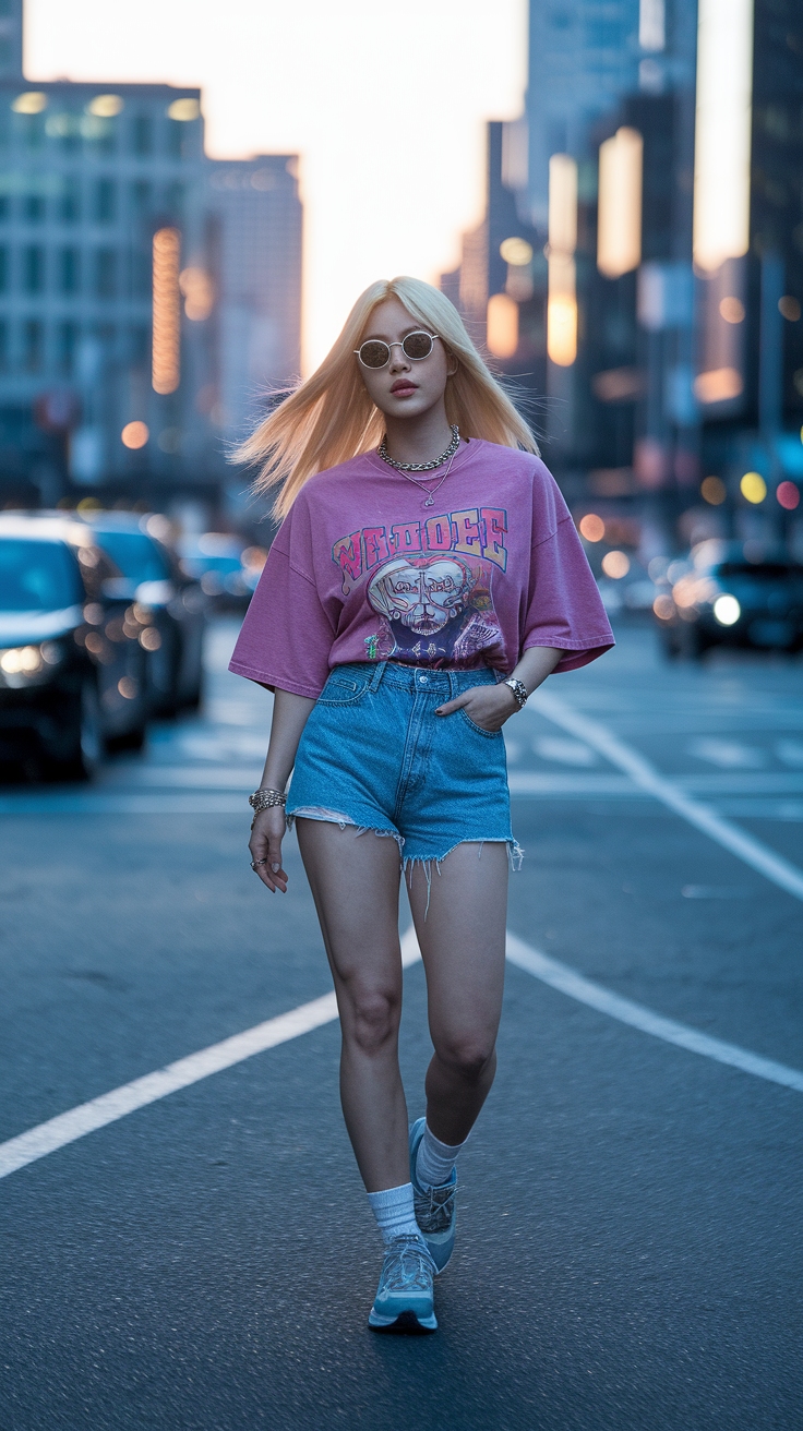 kpop blonde hair female