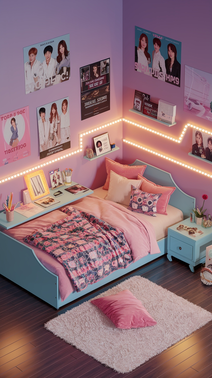 kpop college dorm