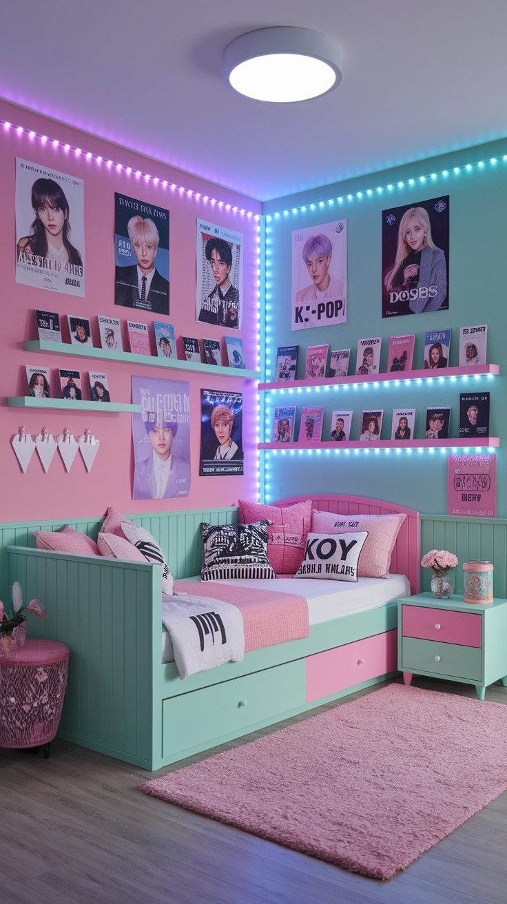 kpop fan room