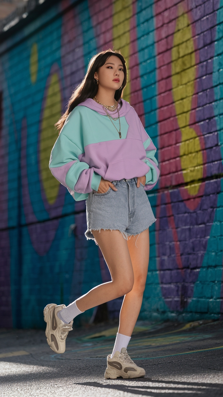 kpop idol daily outfits