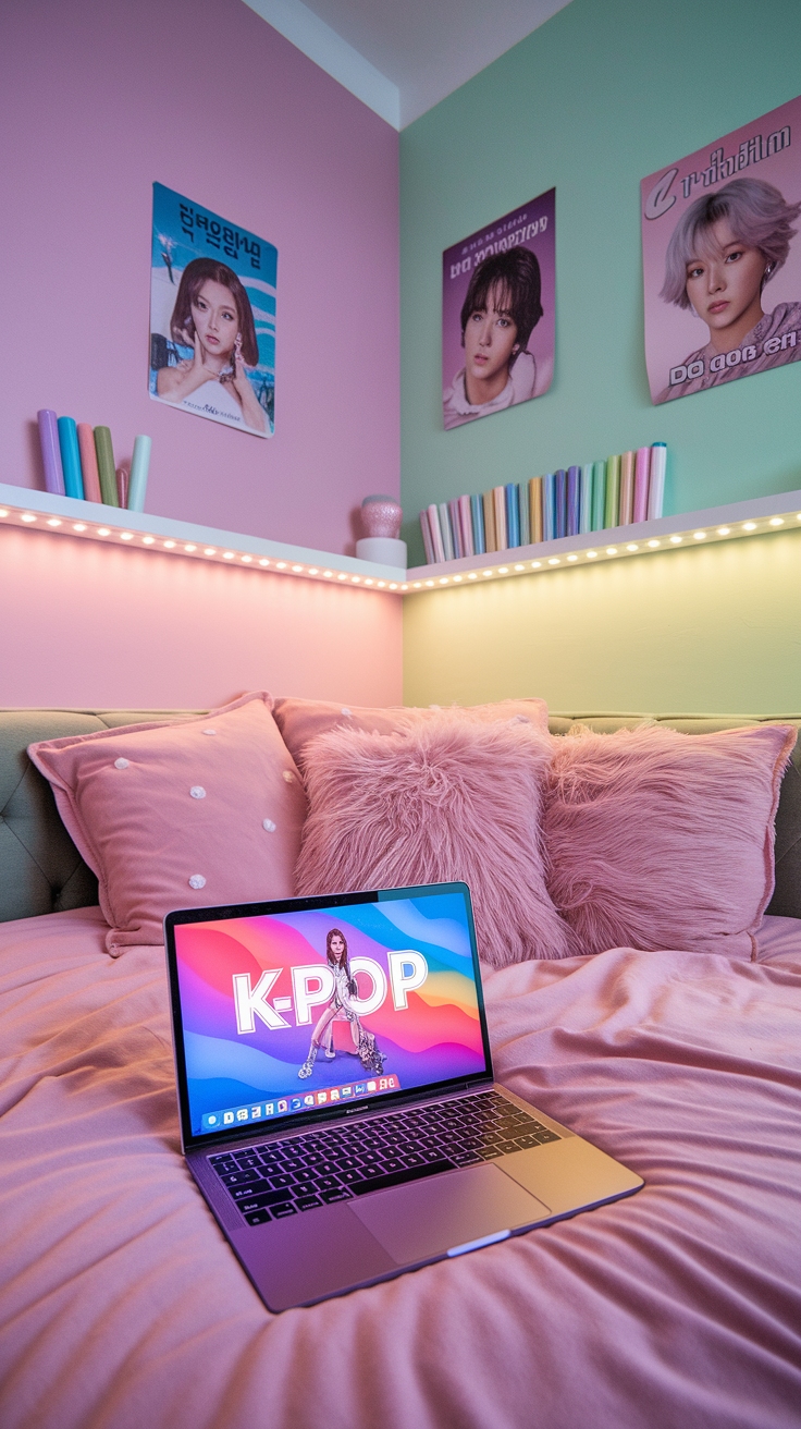 kpop laptop wallpaper aesthetic txt