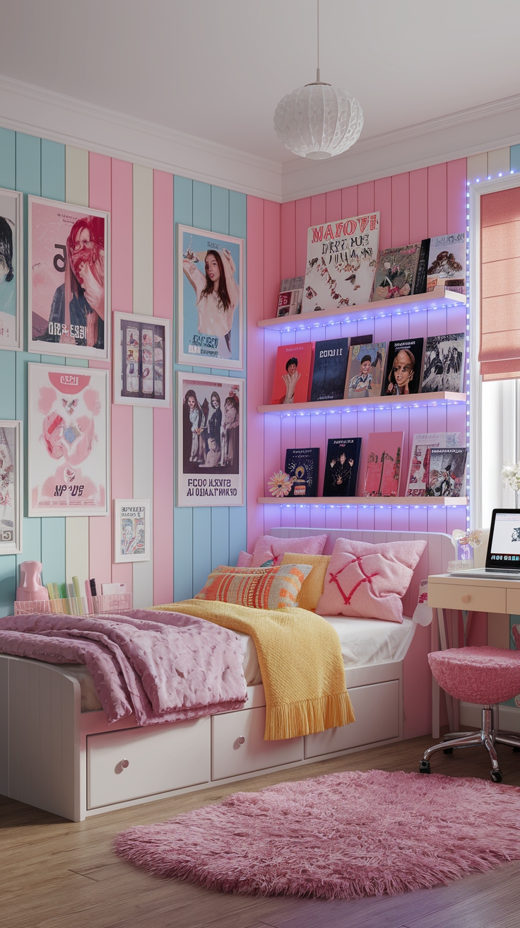 kpop room ideas bedrooms