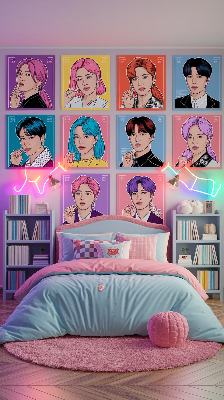 kpop room prints