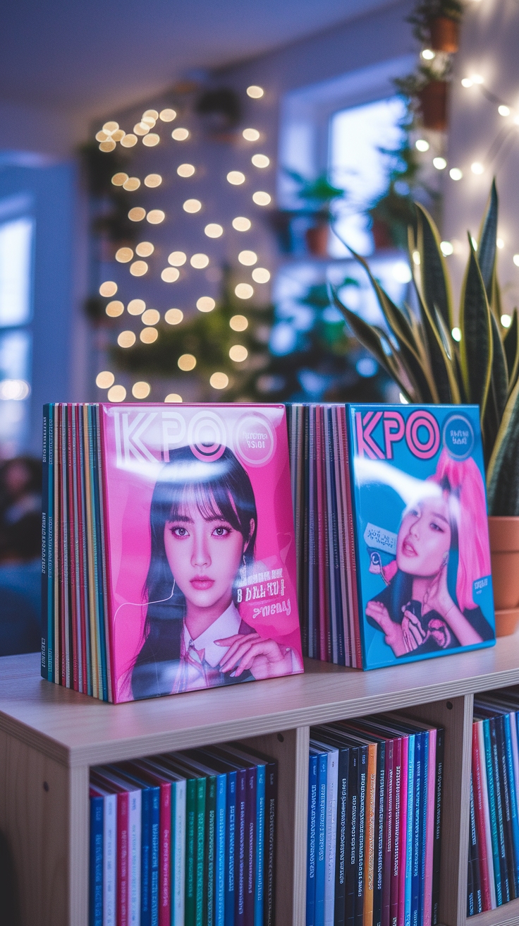 kpop shelf ideas