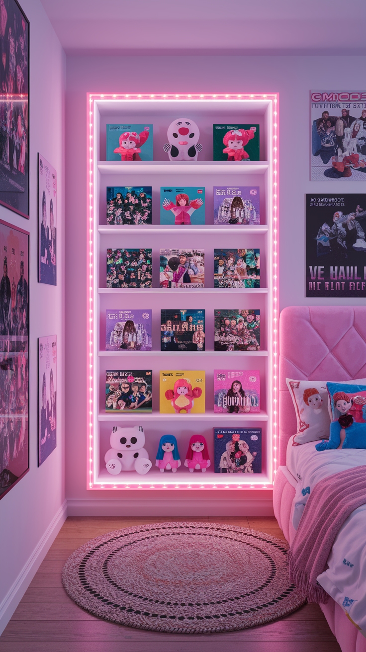 kpop shelves