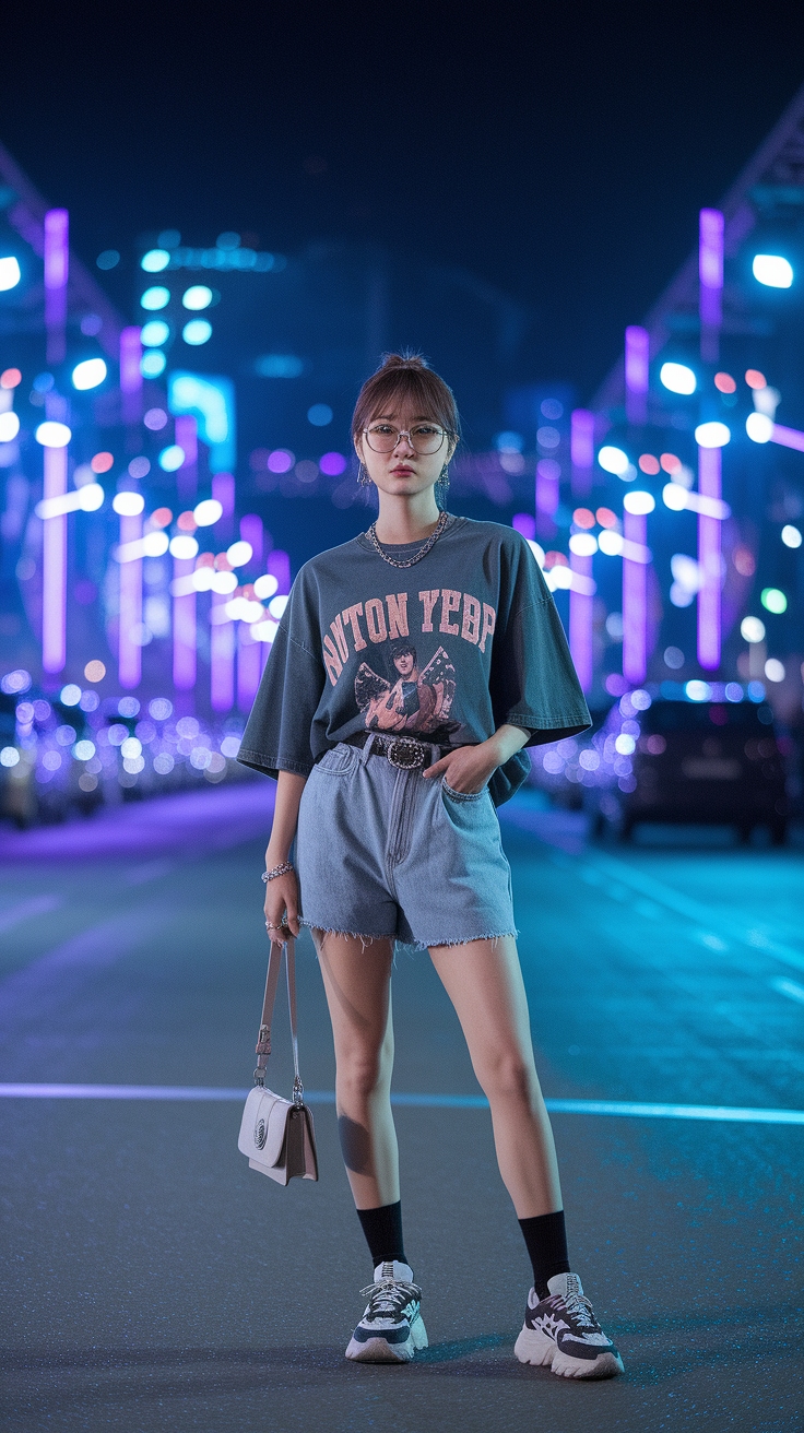 outfit nonton konser kpop