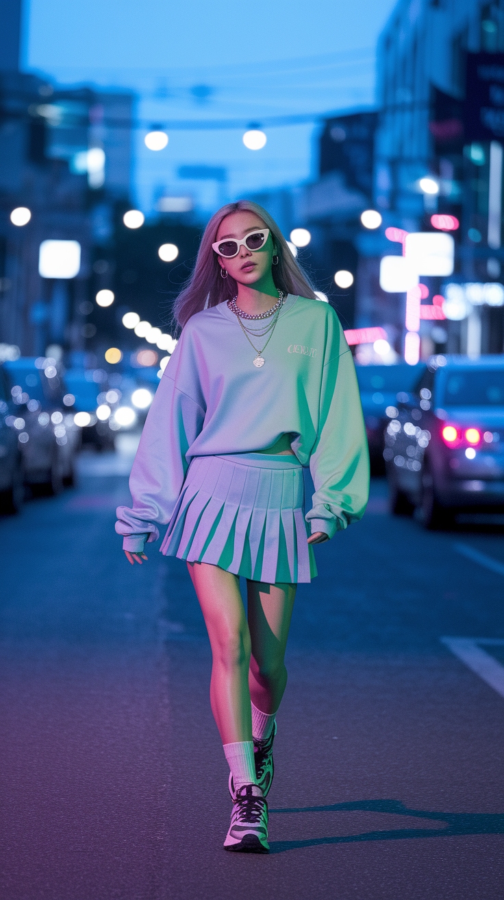 pretty kpop outfits