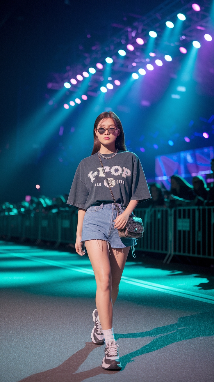 simple kpop concert outfit