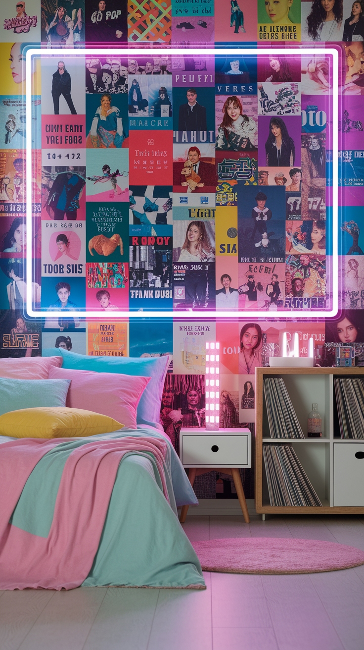 Crafting a Wall Collage K Pop Style
